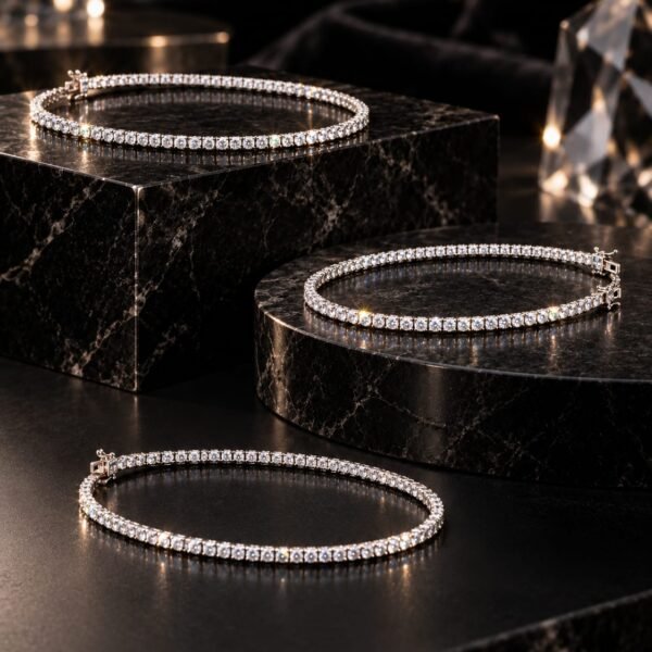 Bracelet Tennis 7″ — 4 mm