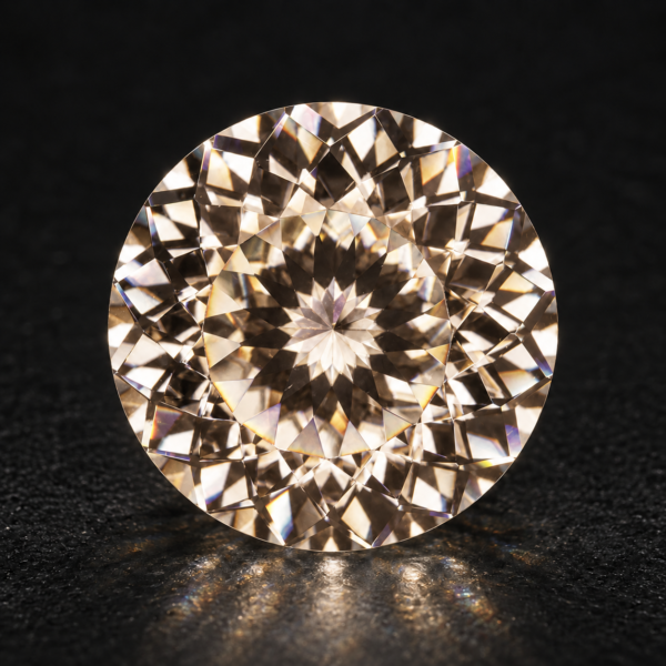 Moissanite Russian Cut — Champagne — 1 ct