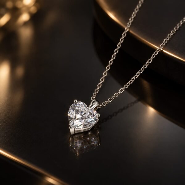Pendentif Cœur — 2 ct