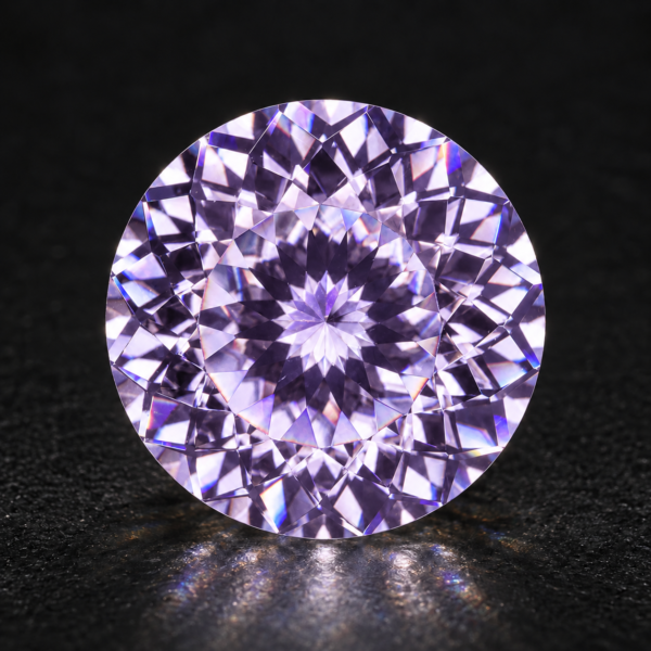 Moissanite Russian Cut — Purple — 0,5 ct